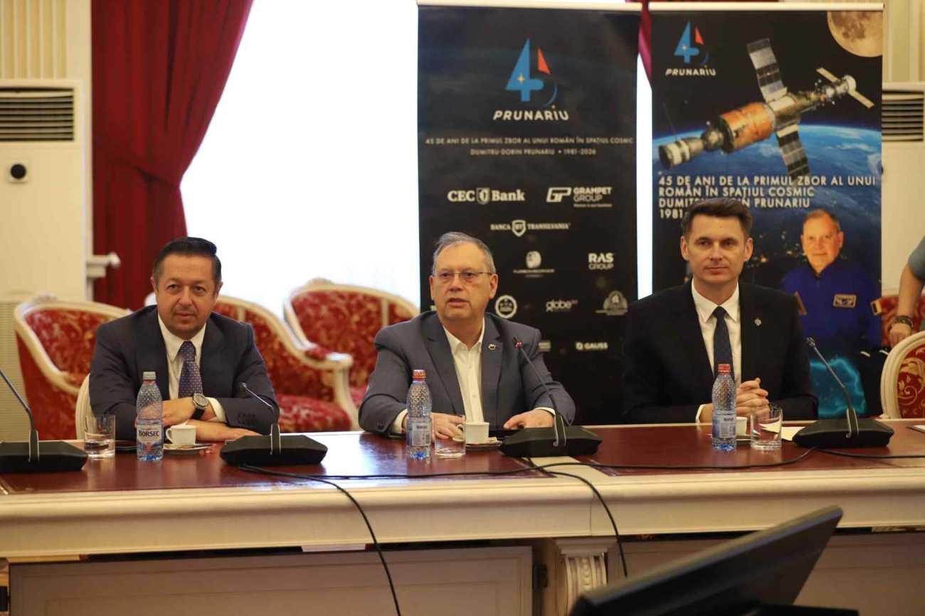 Dumitru Prunariu, singurul român care a zburat în Cosmos, aniversat în Senat după 45 de ani de la misiunea Soyuz 40