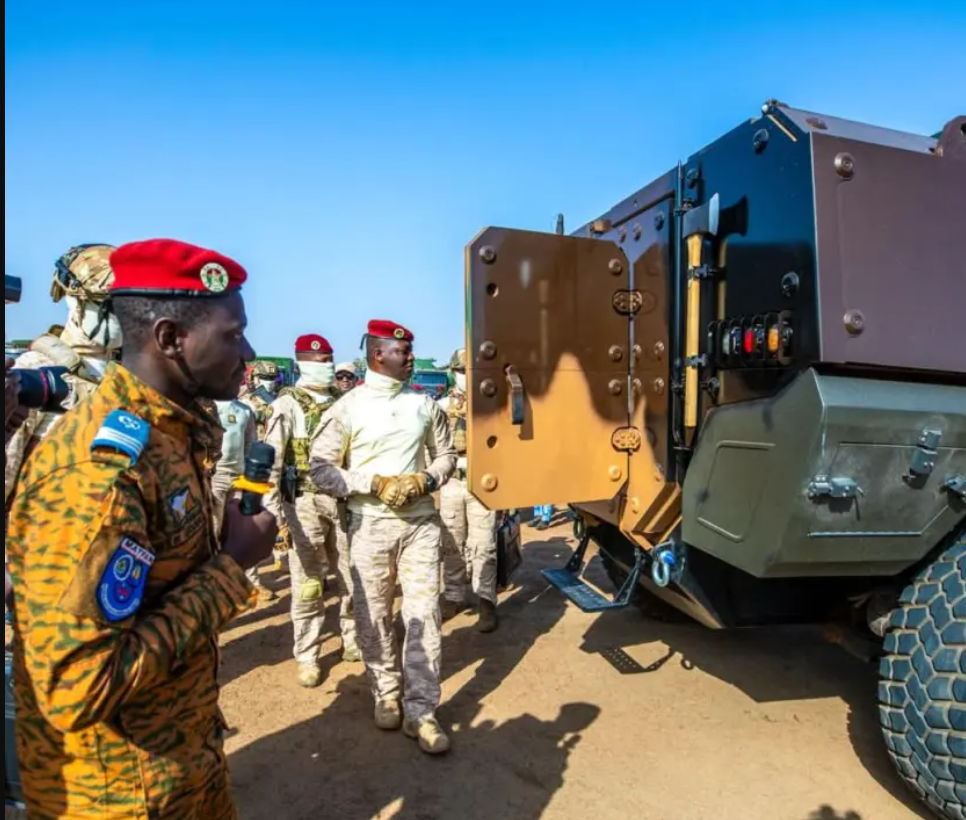 Burkina Faso upgrades defence  with delivery of Chinese-made armoured vehicles, artillery systems