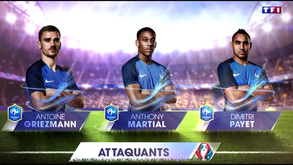 Didier Deschamps a anunțat lotul Franței pentru Euro 2016, în direct la TV. Am scăpat și de Ben Arfa | VIDEO