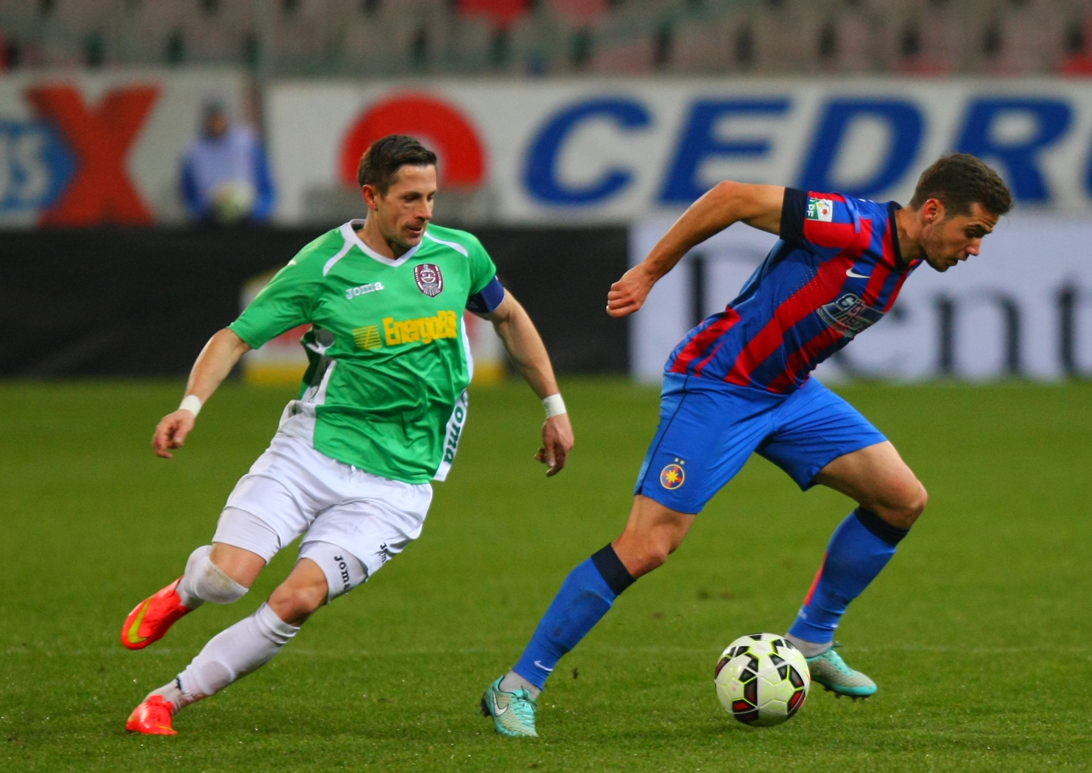 Steaua - CFR  1-0. Victorie cuțu-țucu, joc rușinos! Rezistă coafura lui Gâlcă?