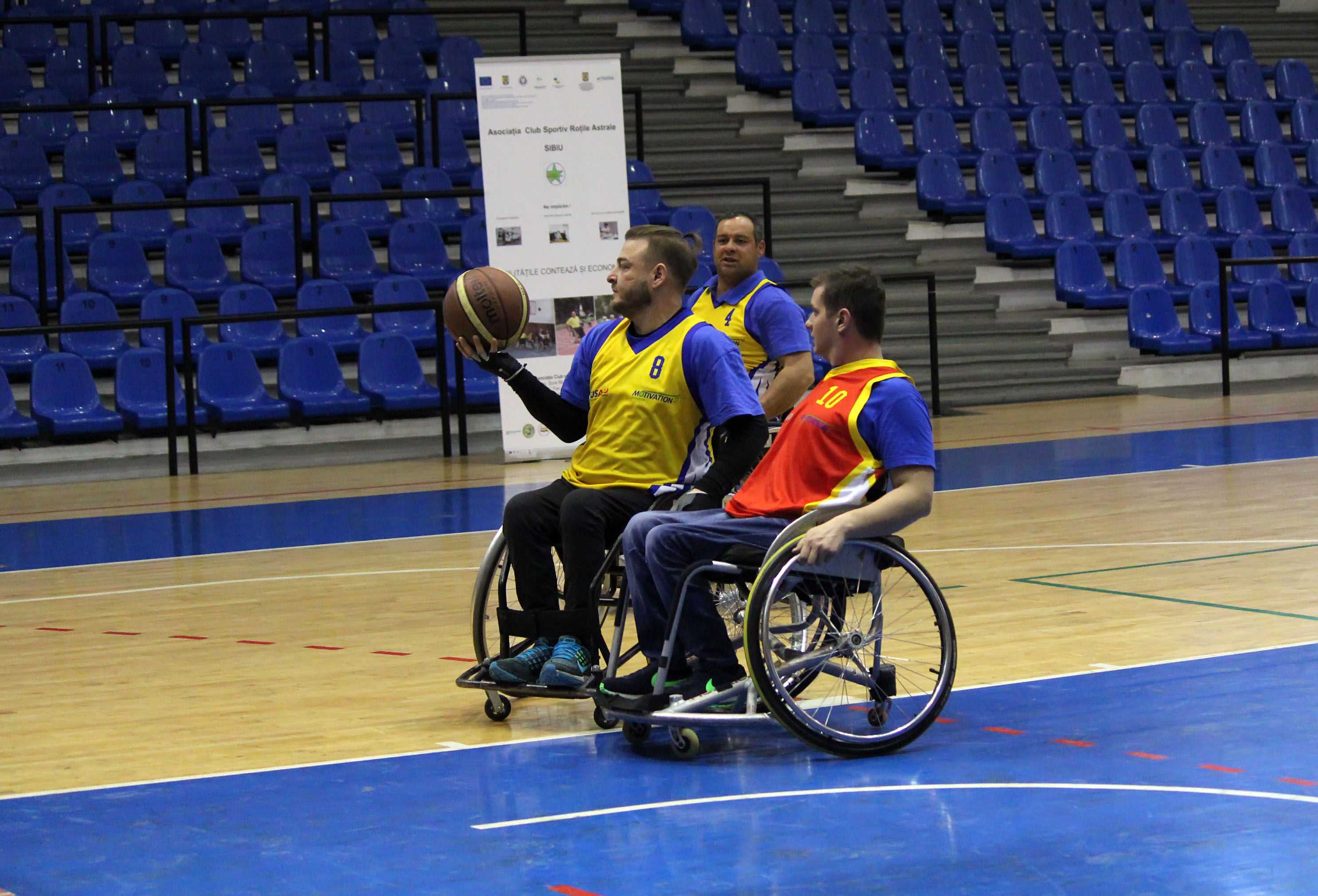 Exemplu de ambiție și voință de a face sport. ACS Supernova Neamţ a câştigat prima ediţie a Cupei Municipiului Ploieşti la baschet în scaun rulant / FOTO