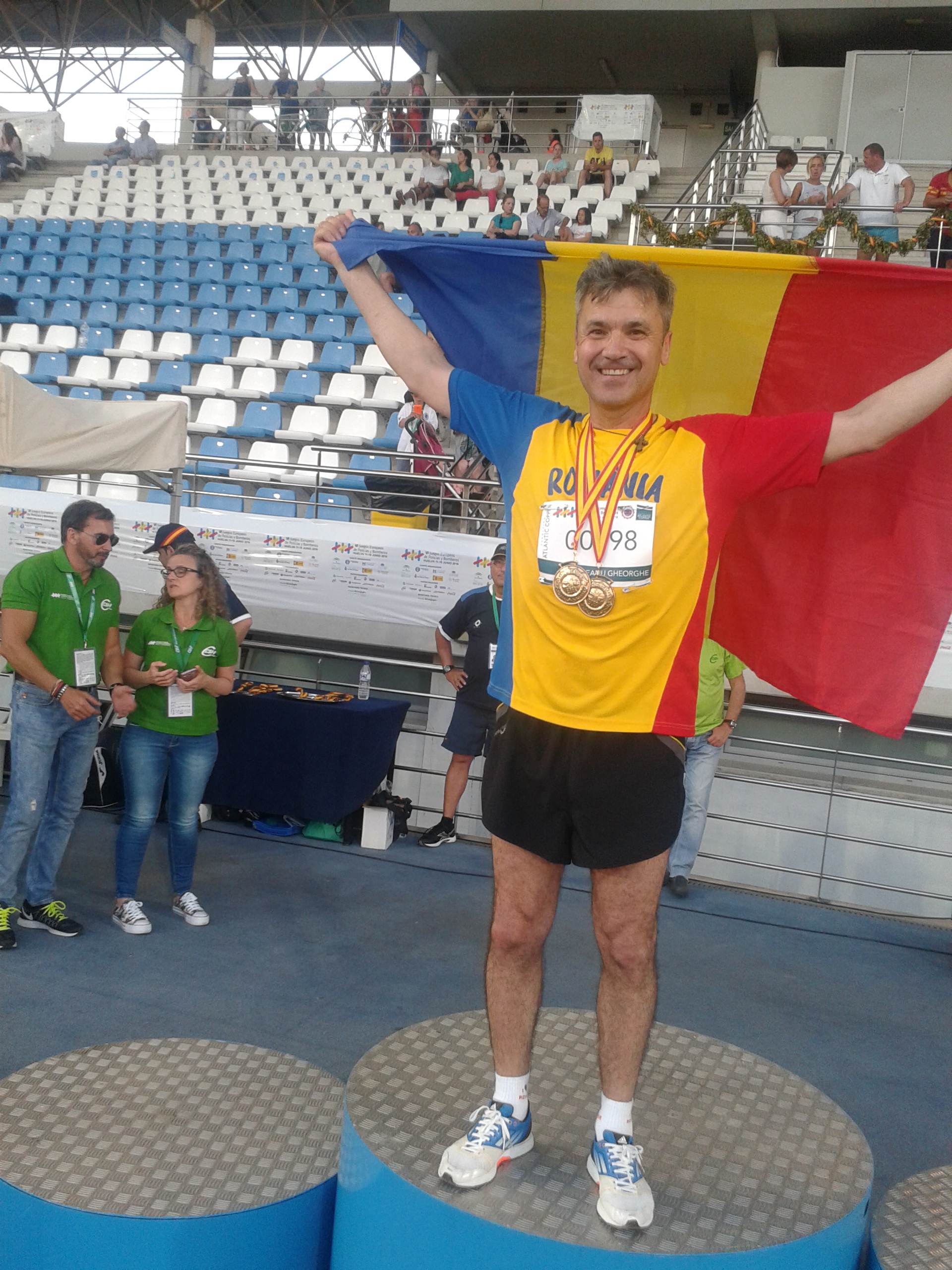 ”Mascatul” care l-a capturat pe Konstantinos Passaris e multiplu campion European la atletism