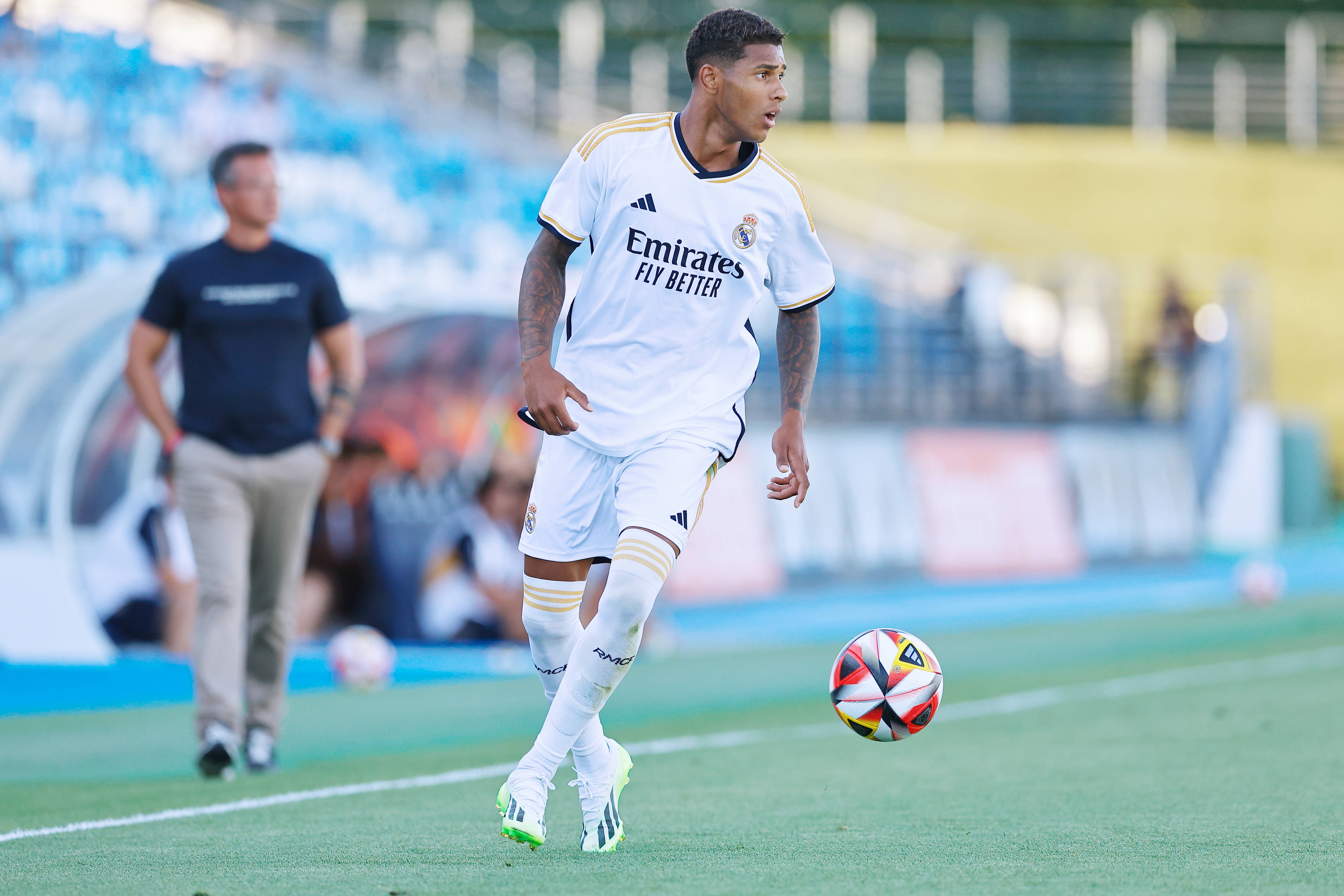 Vinicius: Brazilian footballer tattoos name of child only for DNA to prove he’s not the father