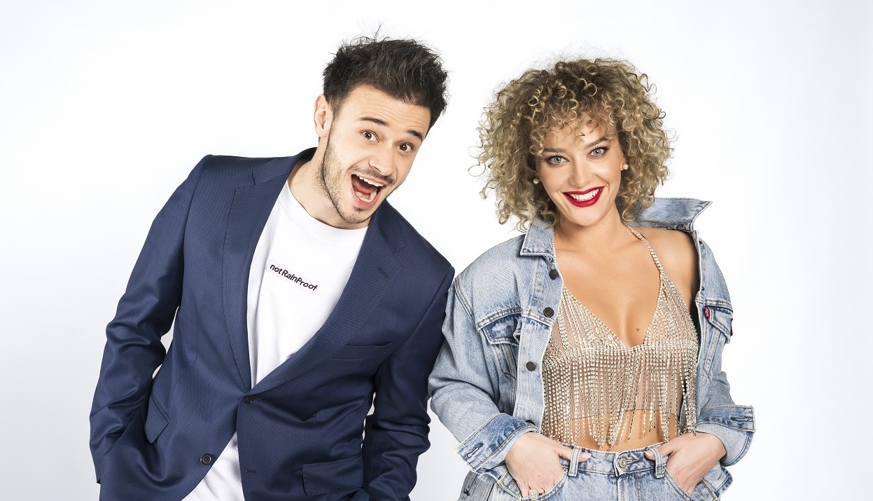 Alexia Țalavutis și Dima Trofim, peripeții la filmările pentru „Te cunosc de undeva!”: „Nu puteam să cred că mi se întâmplă și mie”