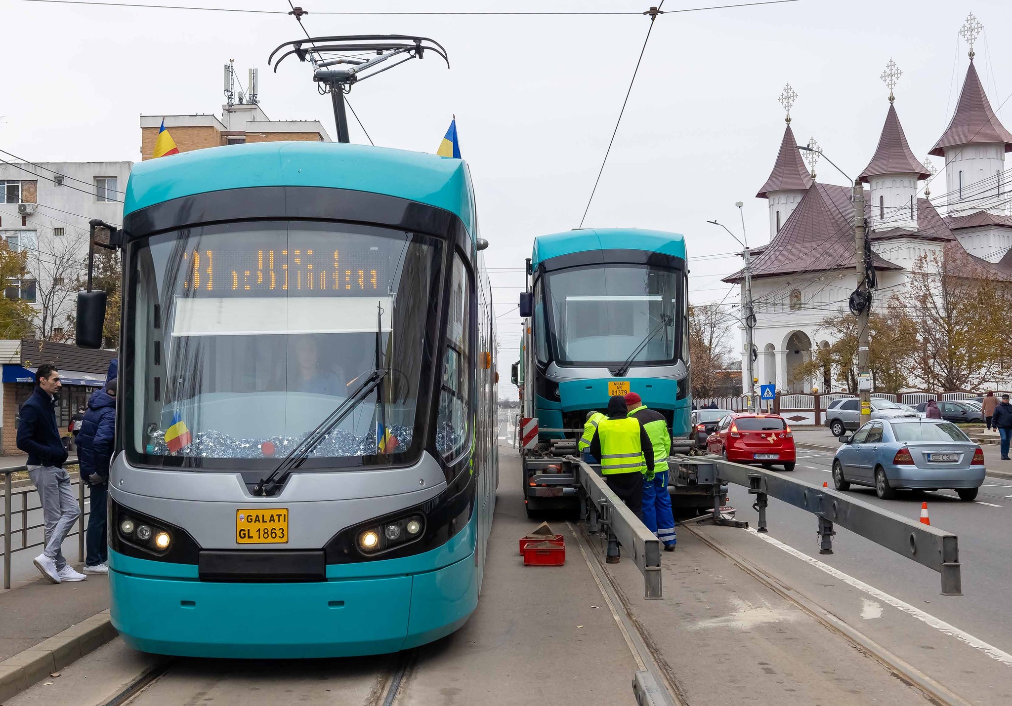 Primele doua autobuze electrice au sosit în Galați. Primăria a achiziționat 42 de autobuze