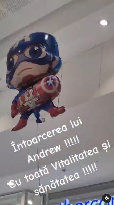 Ozana Barabancea, prima reacție după ce fiul ei a fost externat din spital: „Întoarcerea lui Andrew”