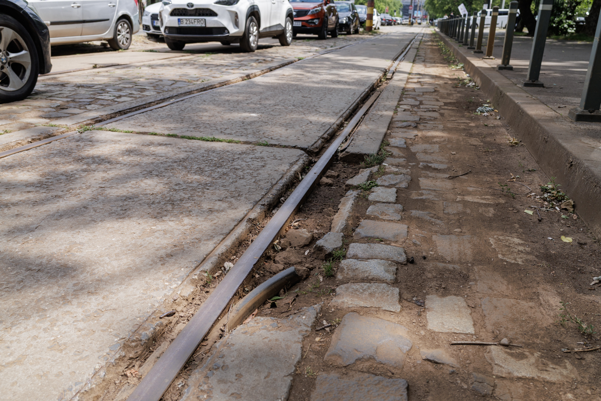 Se repară linia „Tramvaiului Groazei” din Pipera! Lucrarea ar trebui să dureze trei ani