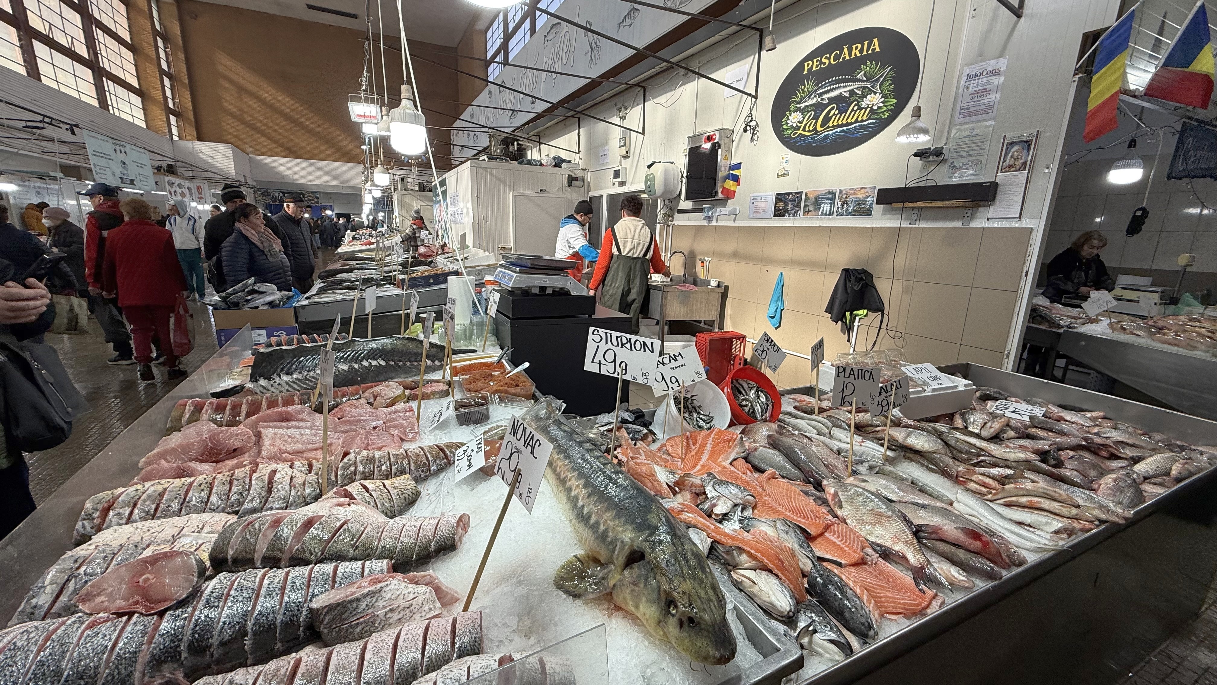 Alertă de prețuri în piețe pentru prima dezlegare la pește din Postul Paștelui. Delicatesa care a ajuns să coste 700 de lei kilogramul