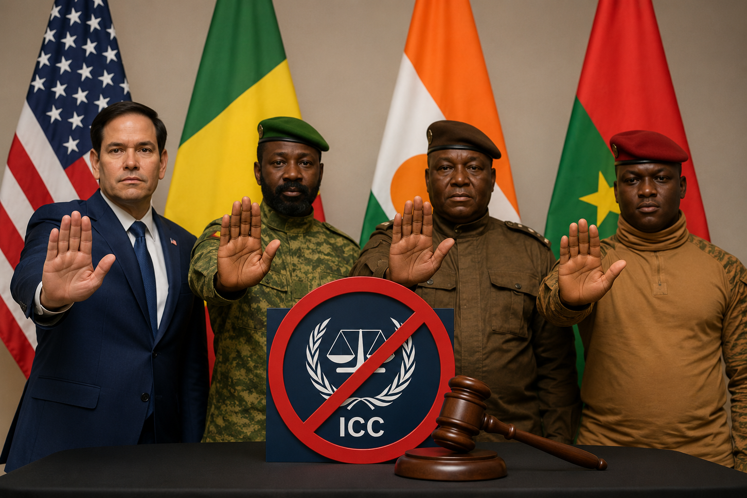 The U.S. and West Africa's three-nation Sahel Alliance are united on one issue: rejecting the world's top war crimes court