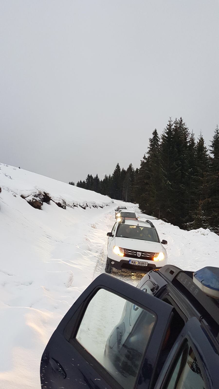 UPDATE: Turiștii blocați pe Vârful lui Roman, județul Vâlcea, din cauza viscolului, salvați de jandarmi