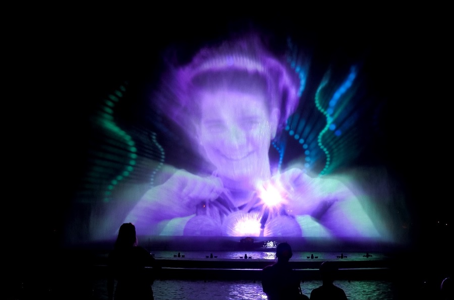 Margitszigeti virtuális találkozó - Vízpárára vetített filmen találkozhatunk olimpiai bajnokainkkal