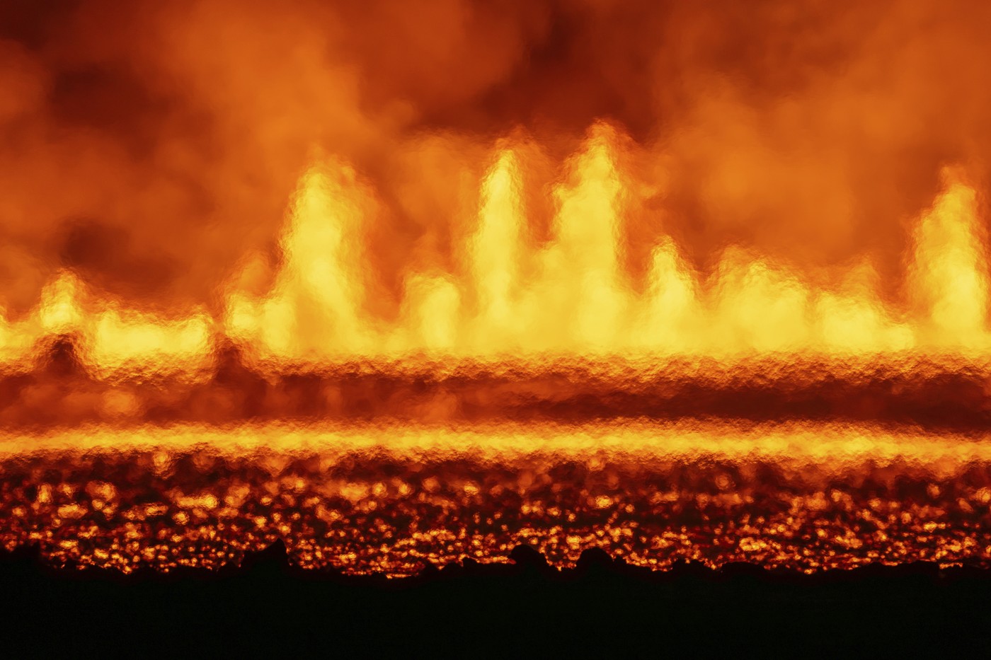 O nouă erupție vulcanică a avut loc în Islanda, a șaptea în acest an