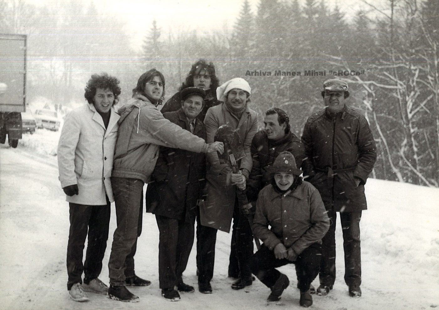 Imagini nemaivăzute, vechi de peste trei decenii, cu Dan Bittman & Co. Holografii, în vremea comunismului/ FOTO