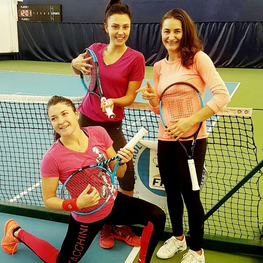 Niculescu, Dulgheru, Cristian și Tecău s-au dat în spectacol la Centrul Național de Tenis / GALERIE FOTO