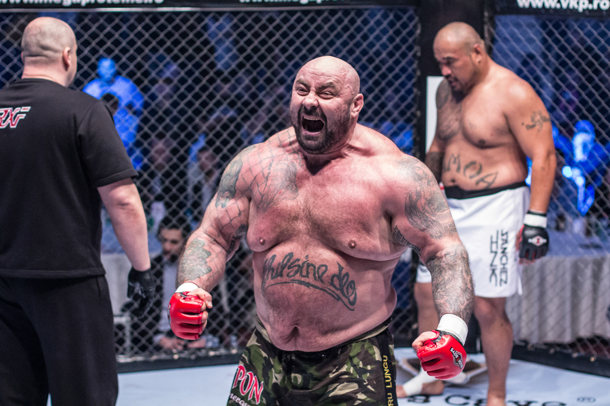 Meci tare la Cluj: Alexandru Lungu vs Jeff Monson! GALERIE FOTO