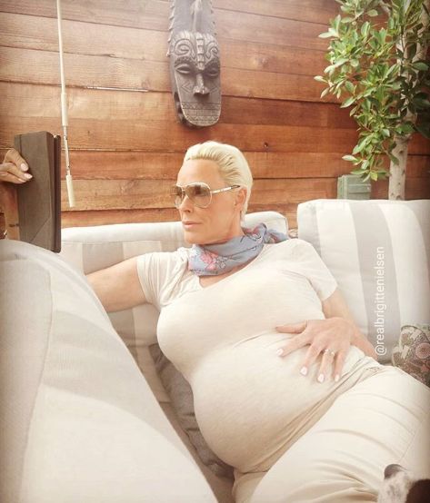 FOTO | Brigitte Nielsen, fosta soție a lui Sylvester Stallone, este însărcinată la 54 de ani. Cum arată vedeta