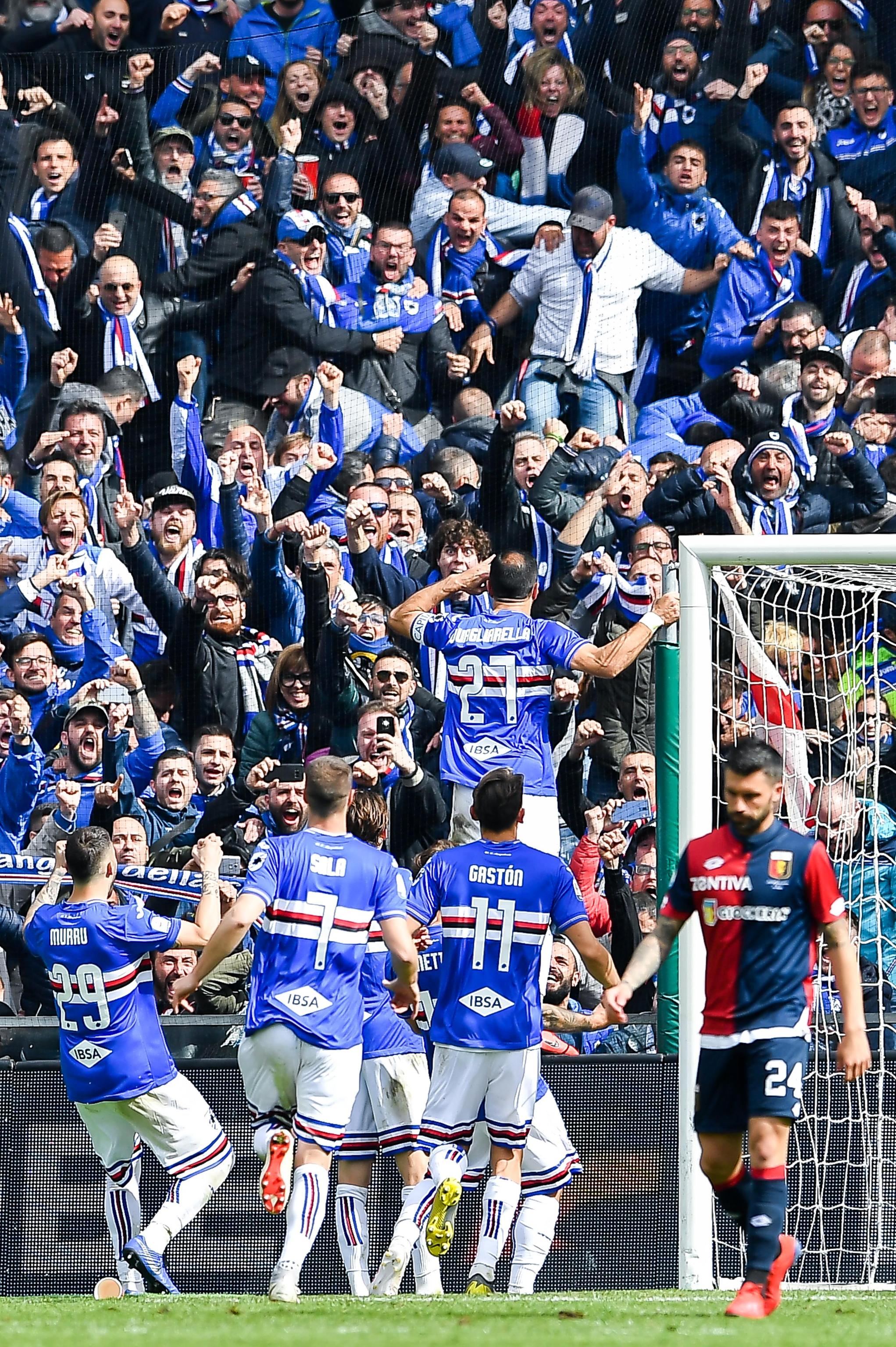 Portarul român Andrei Radu a primit două goluri în ”Derby della Lanterna”. Atmosferă senzațională la Sampdoria - Genoa | VIDEO&FOTO
