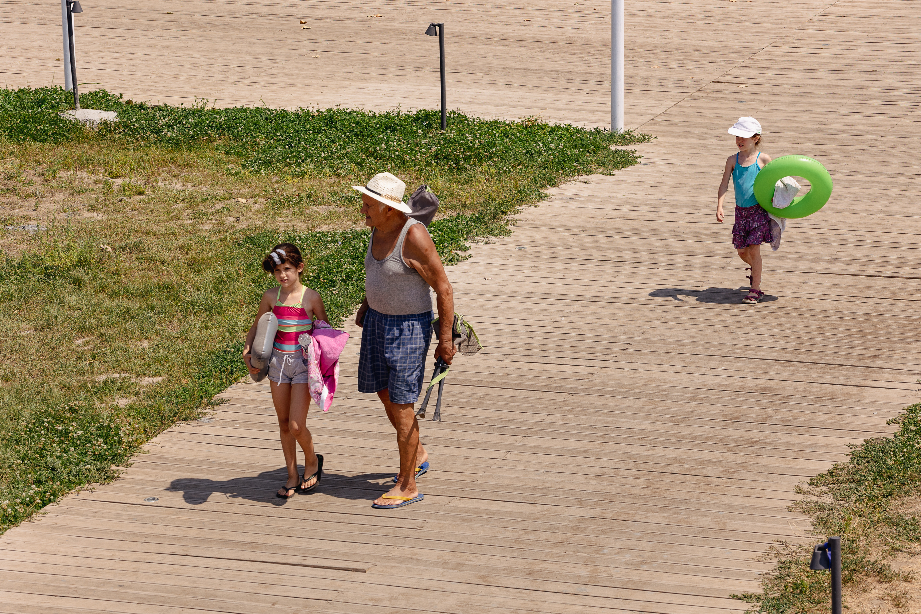 FOTOREPORTAJ. Marea Moartă din inima Ialomiței. Se întorc turiștii la Amara, pe plajele reabilitate cu fonduri europene