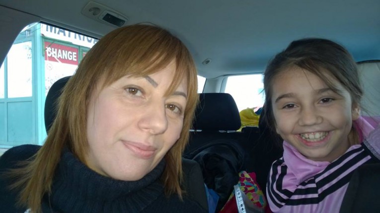 Kassandra s-a jucat în zăpadă, după 23 zile de la ultima operaţie / FOTO 