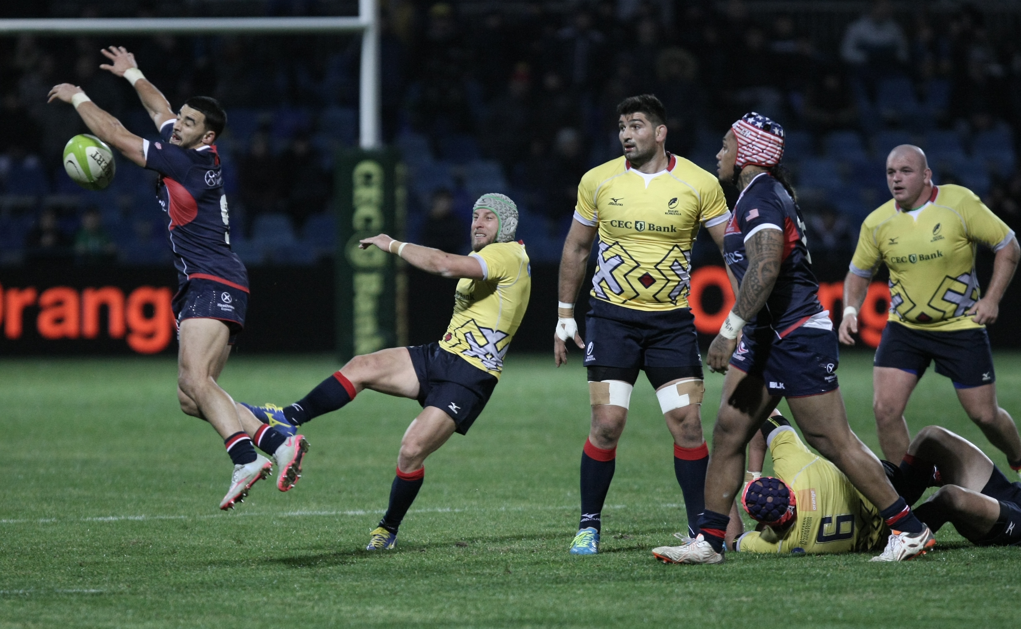 România a învins SUA la rugby. Florin Vlaicu a devenit cel mai selecţionat jucător român din istorie | GALERIE FOTO