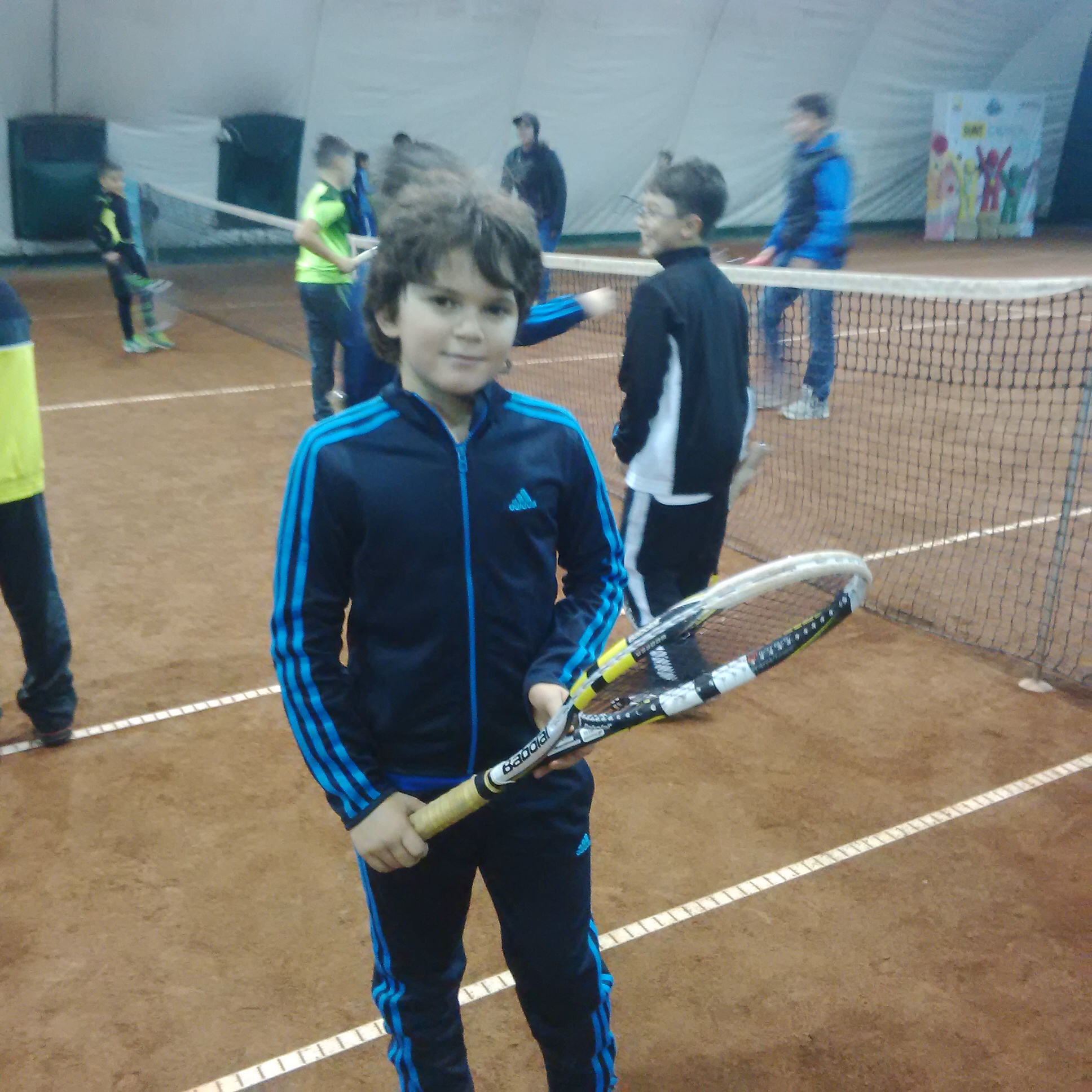 Damian Cucu visează să-l ajungă pe Federer, chiar dacă îl admiră pe Nadal / GALERIE FOTO