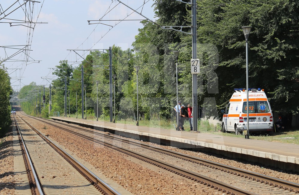 EXCLUSIV/ Sinucidere și crimă la Brănești. Mama și-a împins fata cea mare în fața trenului, pe cele doua mici le-a luat în brațe și a sărit pe șine!