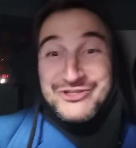 Fostul iubit al Cristinei Cioran a fost luat de Poliție, după o altercație în trafic. S-a filmat în mașina polițiștilor: „N-am bătut pe nimeni”