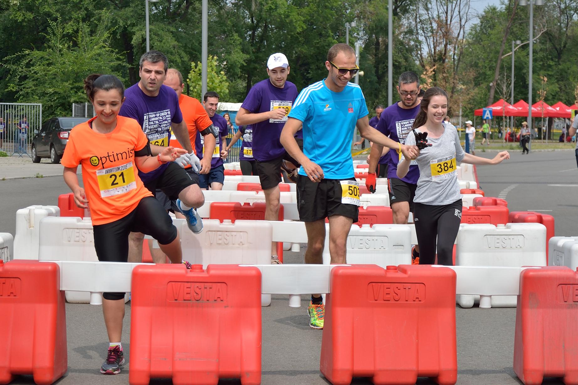 Noi provocări electrizante la URBATLON 2016. 9 probe distractive, o singură cursă! GALERIE FOTO