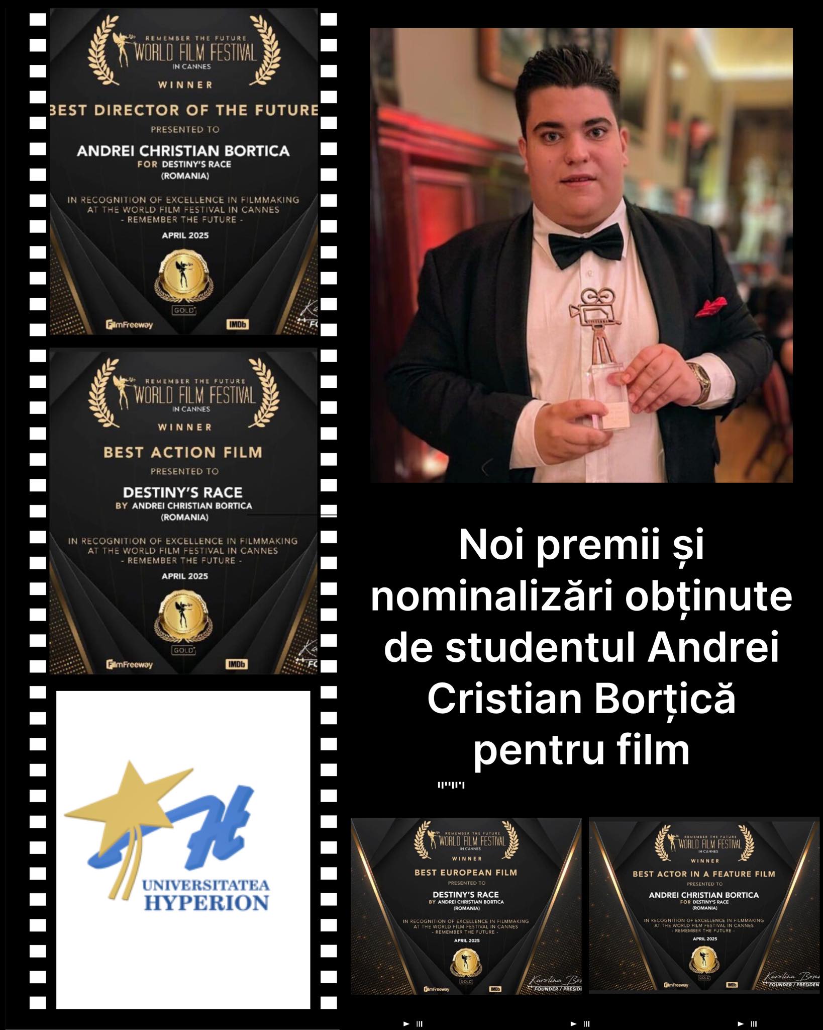 CRBL, actor în filmul de 500.000 de euro inspirat din fapte reale. „Cursa destinului”, proiect dedicat fostului pilot Adrian Borțică