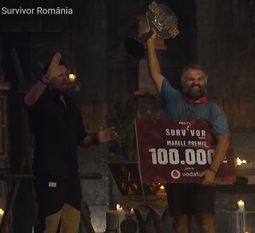 Dan Ursa a câștigat Survivor România 2023 și premiul în valoare de 100.000 de euro