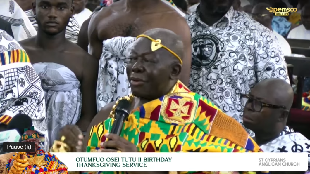 My mom said she wouldn't have birthed me - Asantehene recounts journey to kingship
