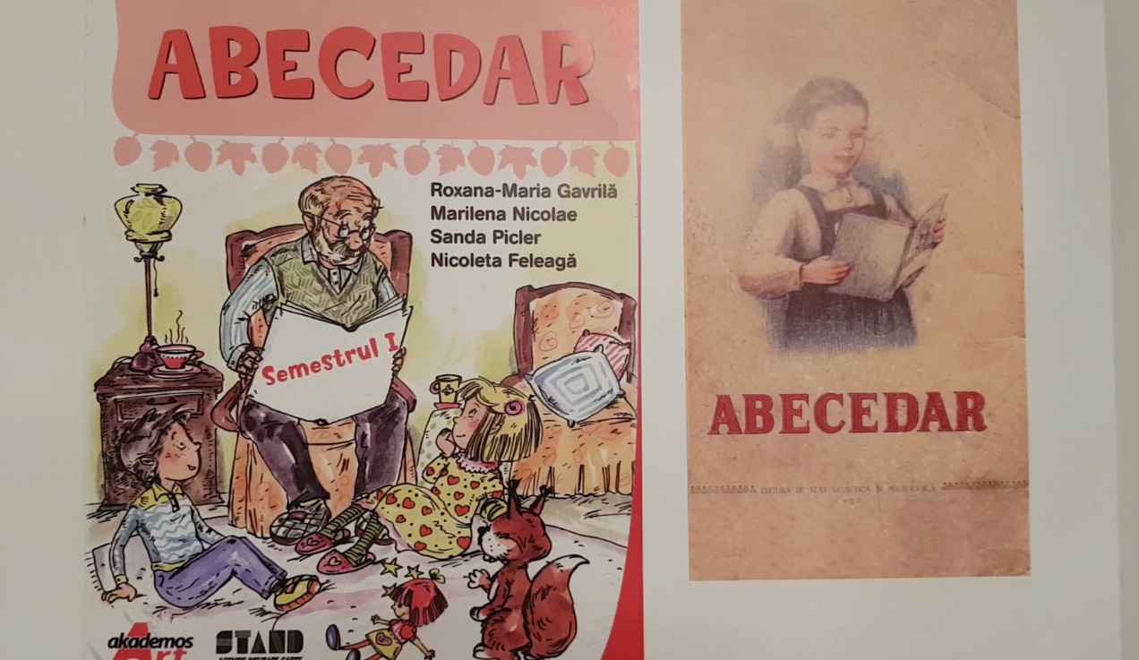 VIDEO / EXPERIMENT LIBERTATEA. Am dus un copil de 8 ani la o expoziție de abecedare din România, Franța și Suedia. Ce manual a ales?