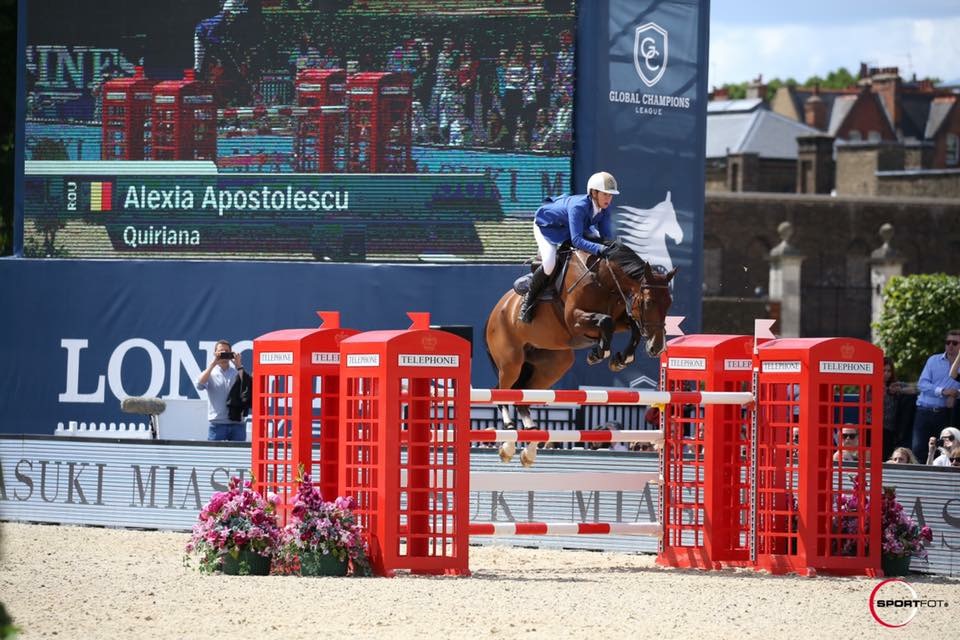 Se întrece cu fiica lui Bill Gates! Alexia Apostolescu visează să reprezinte România la Olimpiadă, în proba de sărituri. Are cal de 100.000 de euro