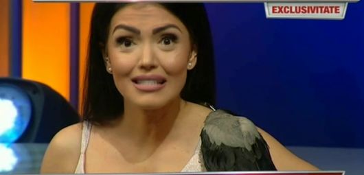 Ce i-a făcut o cioară Andreei Mantea în direct. "Cred că nu sunt pregătită" | FOTO