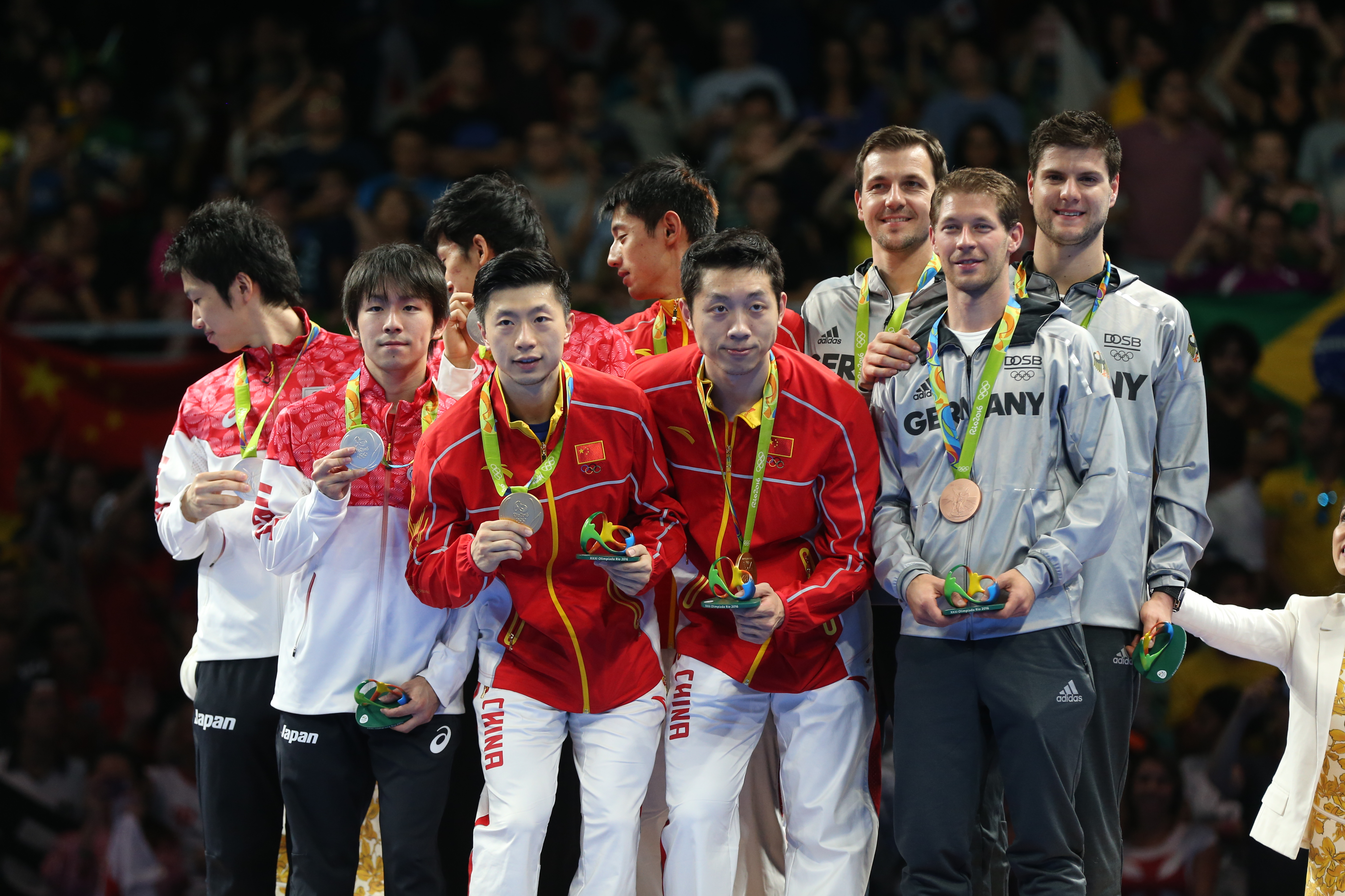 Jocurile Olimpice. Chinezii i-au învins pe japonezi în finala pe echipe și au câștigat și au luat toate medaliile de aur la tenis de masă / VIDEO