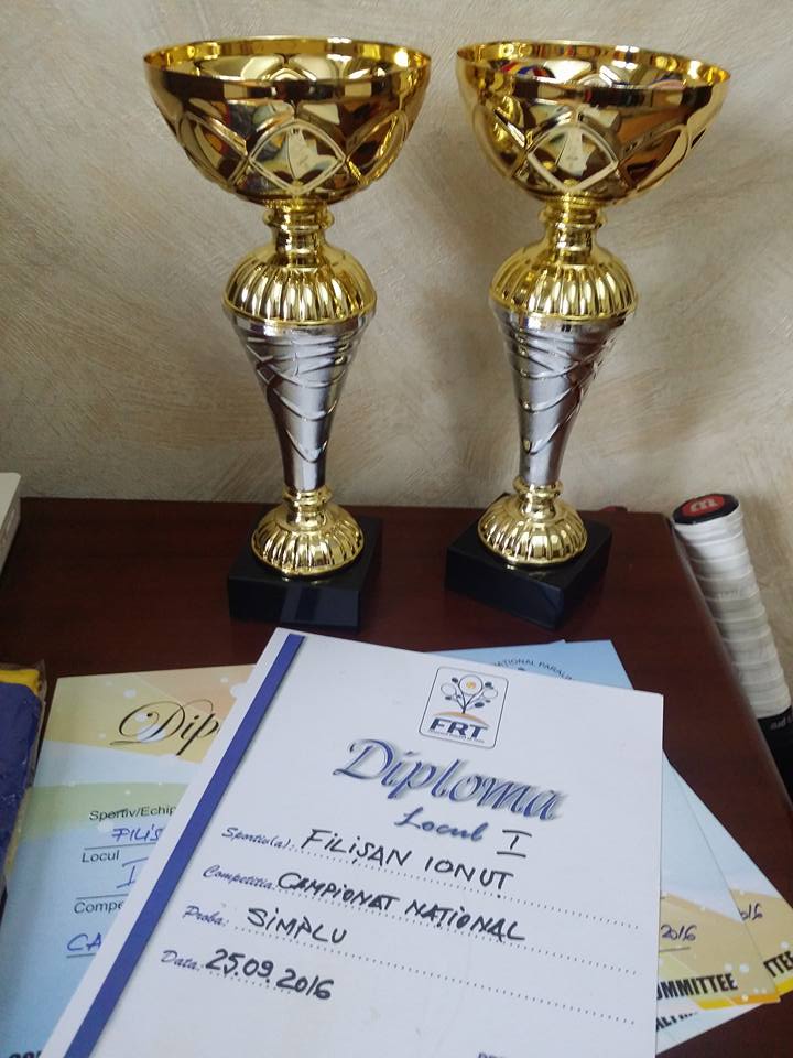 România are un nou campion la tenis în scaun rulant. Filișan - tare și în țară, nu doar afară! / GALERIE FOTO