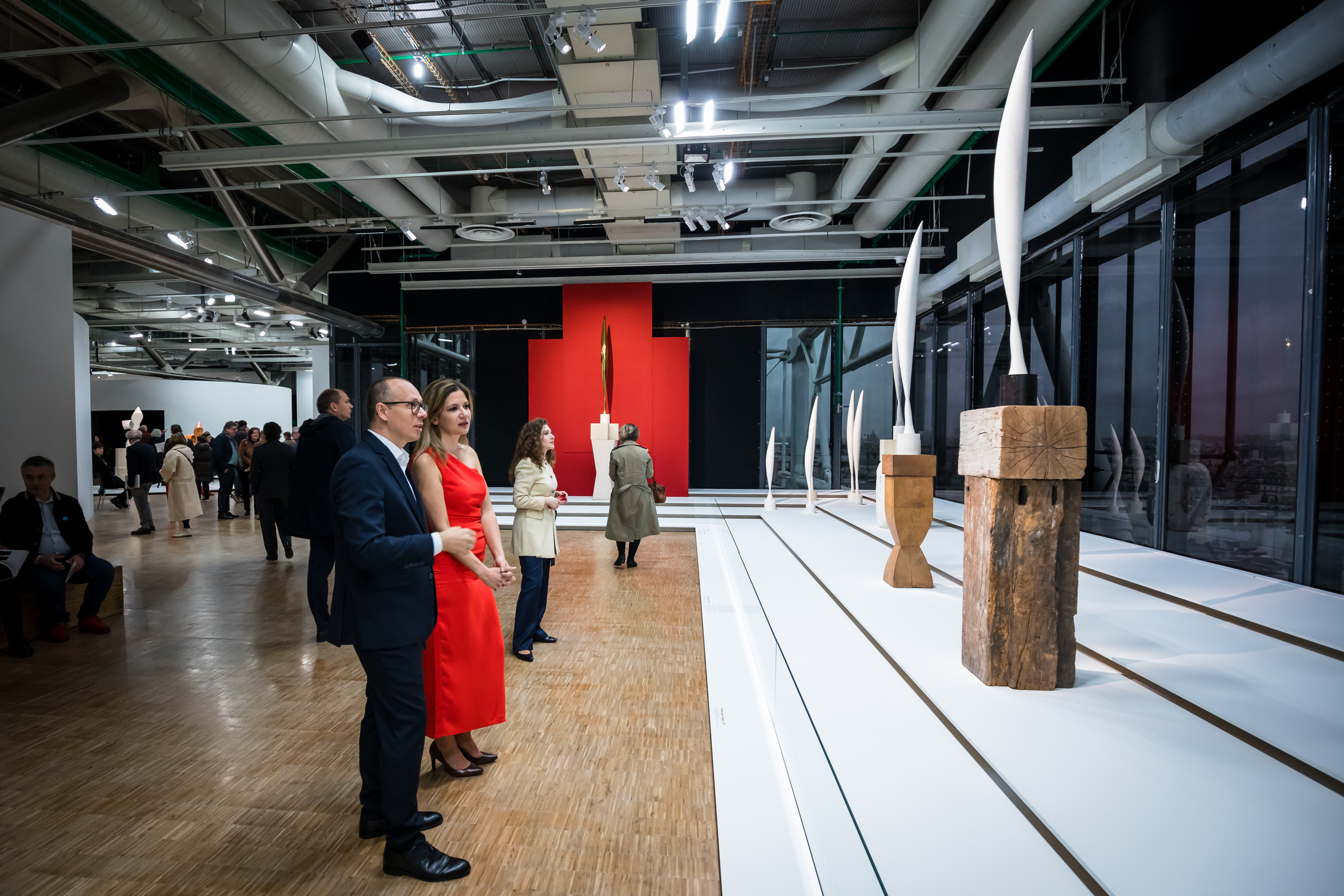 Jidvei înregistrează o premieră absolută: vinul oficial al vernisajului celei mai mari retrospective Brâncuși de la Paris