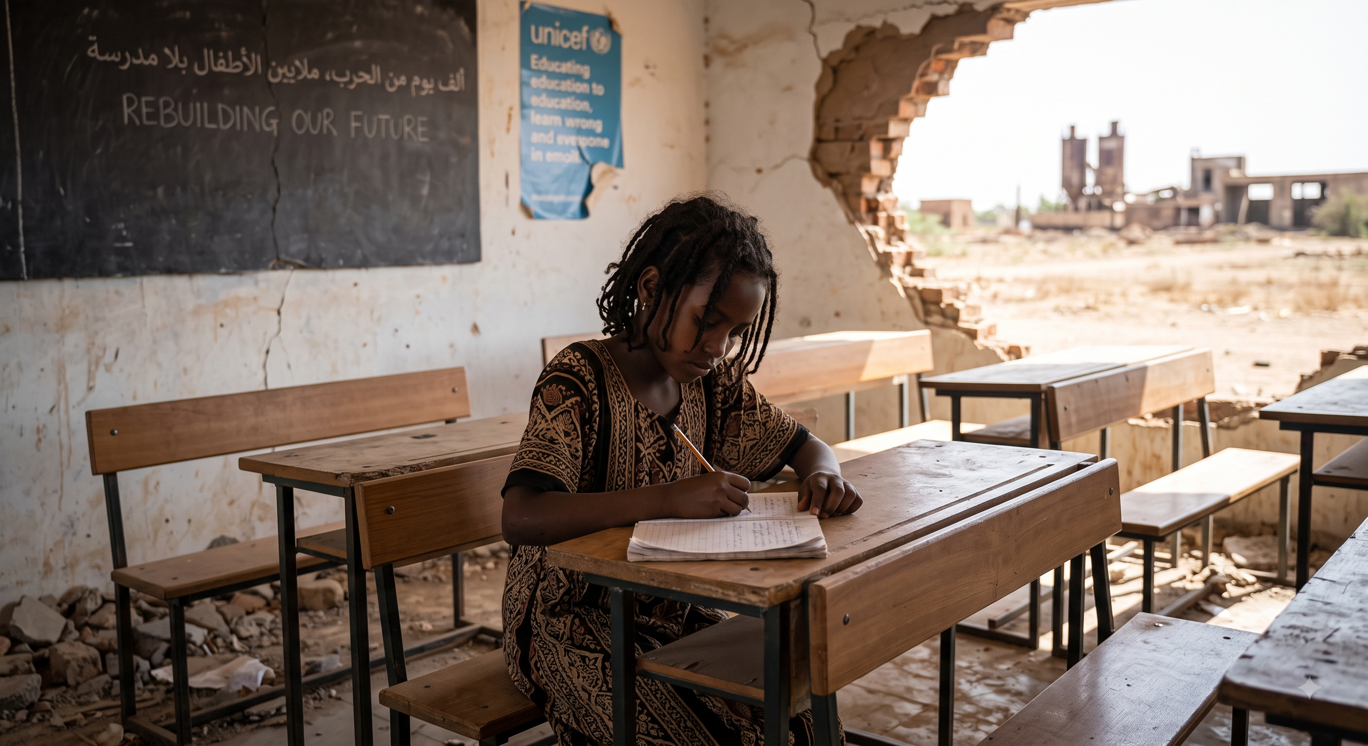 Sudan’s three-year war has pushed 8 million children out of school as UN warns of a lost generation