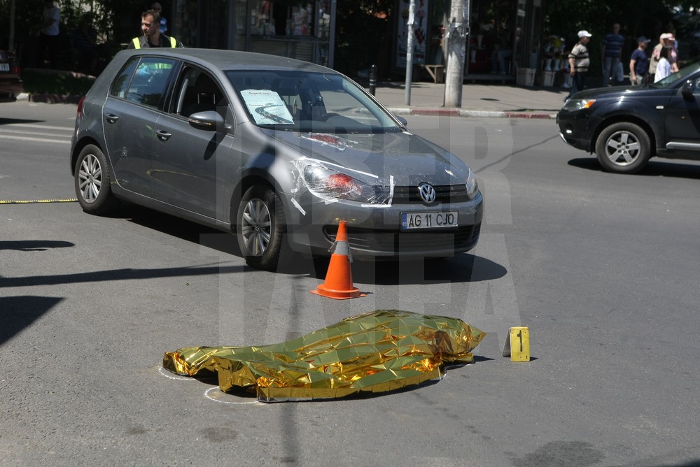 Cum intervin polițiștii în cazul unui accident rutier. Simularea, desfășurată într-o intersecție din București / VIDEO&FOTO