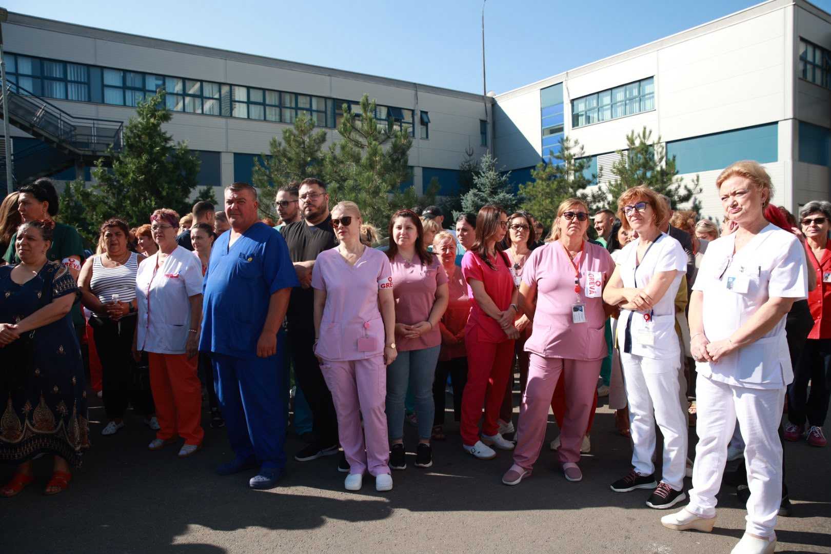 Grevă generală în sute de spitale din România pe termen nelimitat. Sindicaliştii Sanitas, nemulţumiţi de noua lege a salarizării. Anunțul Ministerului Sănătății