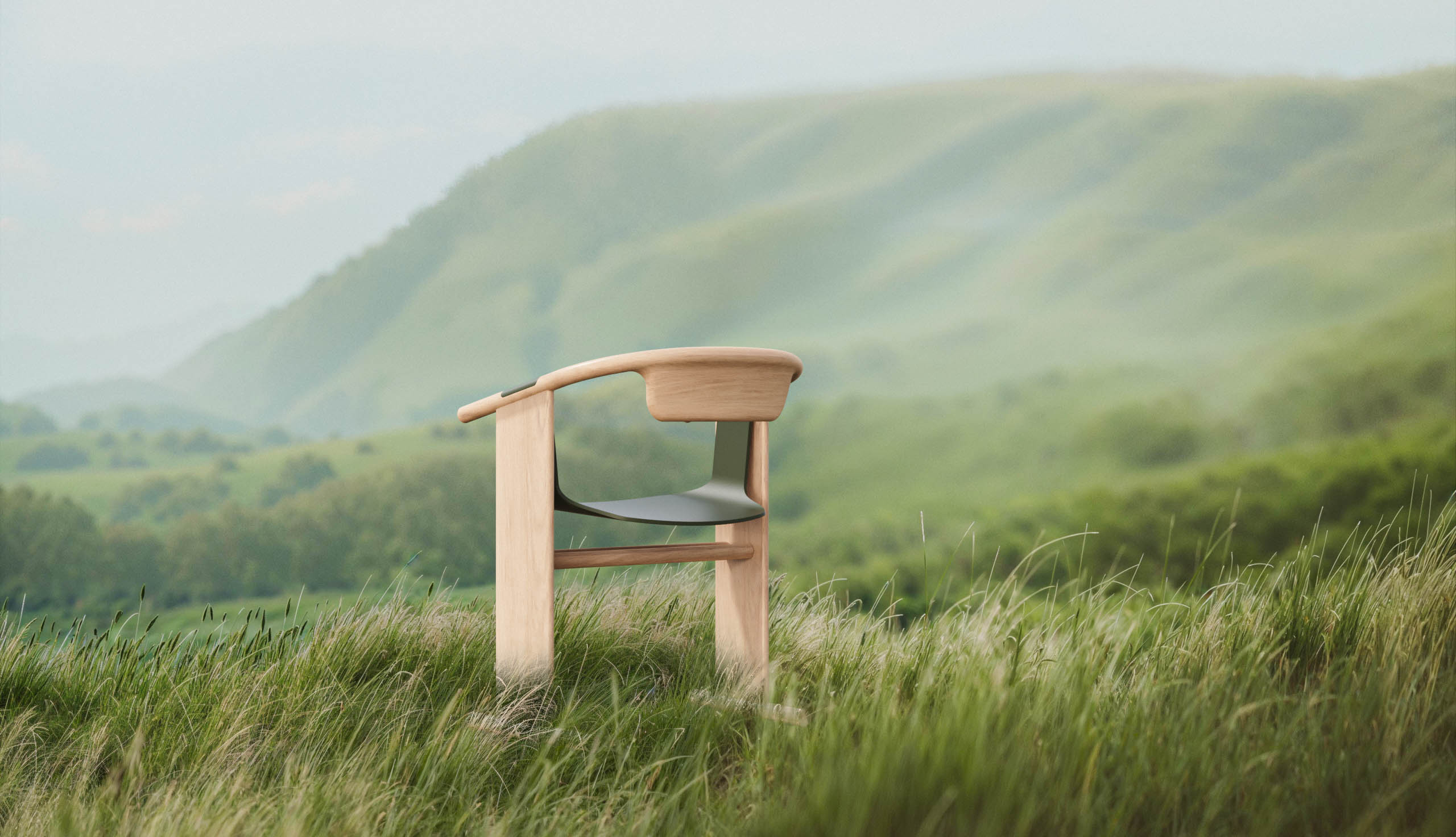 A Stretch szék egyedi kialakítása az ellentétek finom egyensúlyára épül Fotó: Forms Design