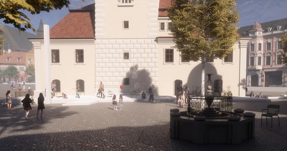 Cum va arăta Piața Sfatului din Brașov de anul viitor. Schimbările anunțate de Primărie