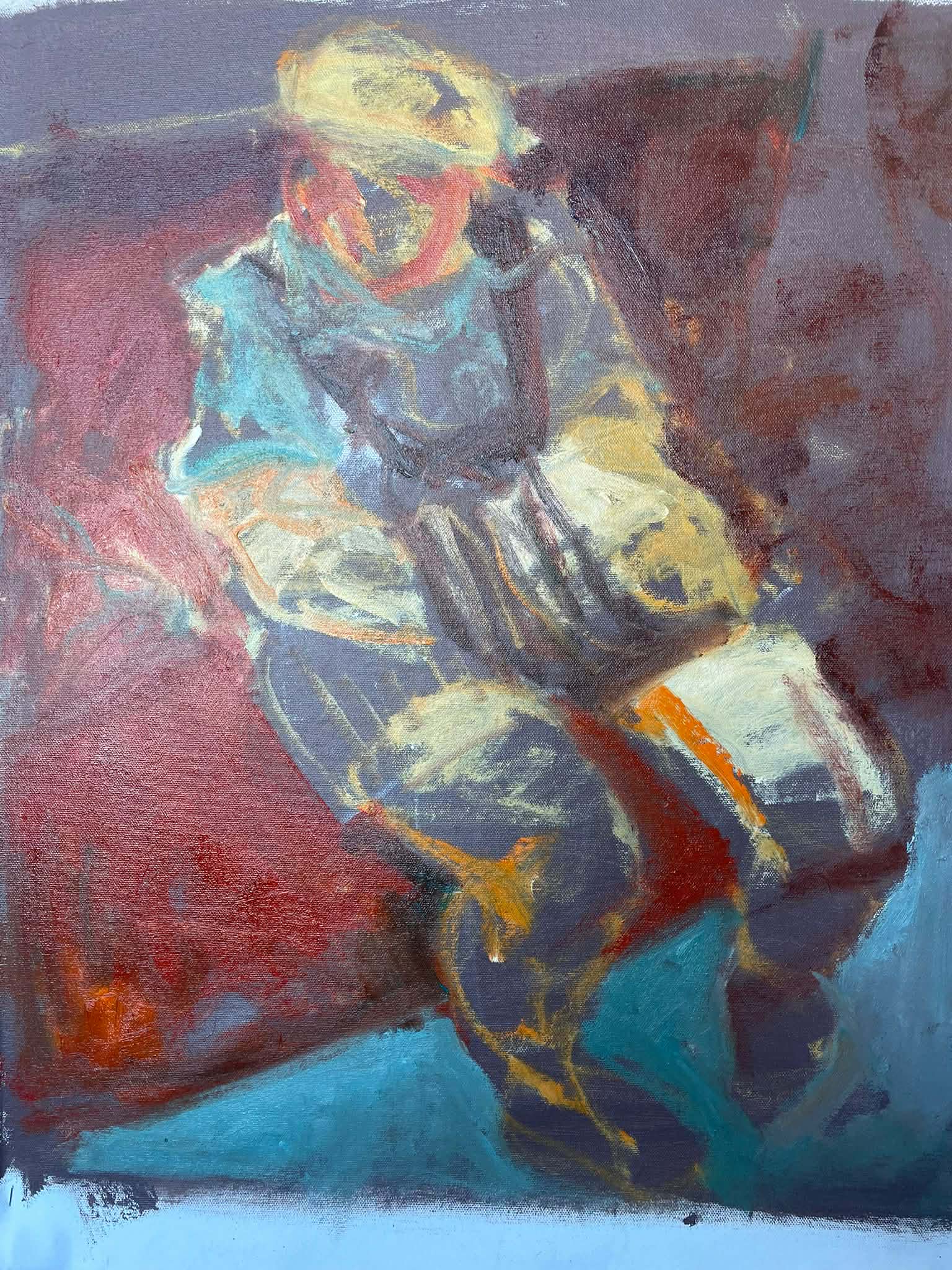 Marius Damian e student la 46 de ani. Povestitorul și scenaristul de la „Asia Express” are succes ca pictor