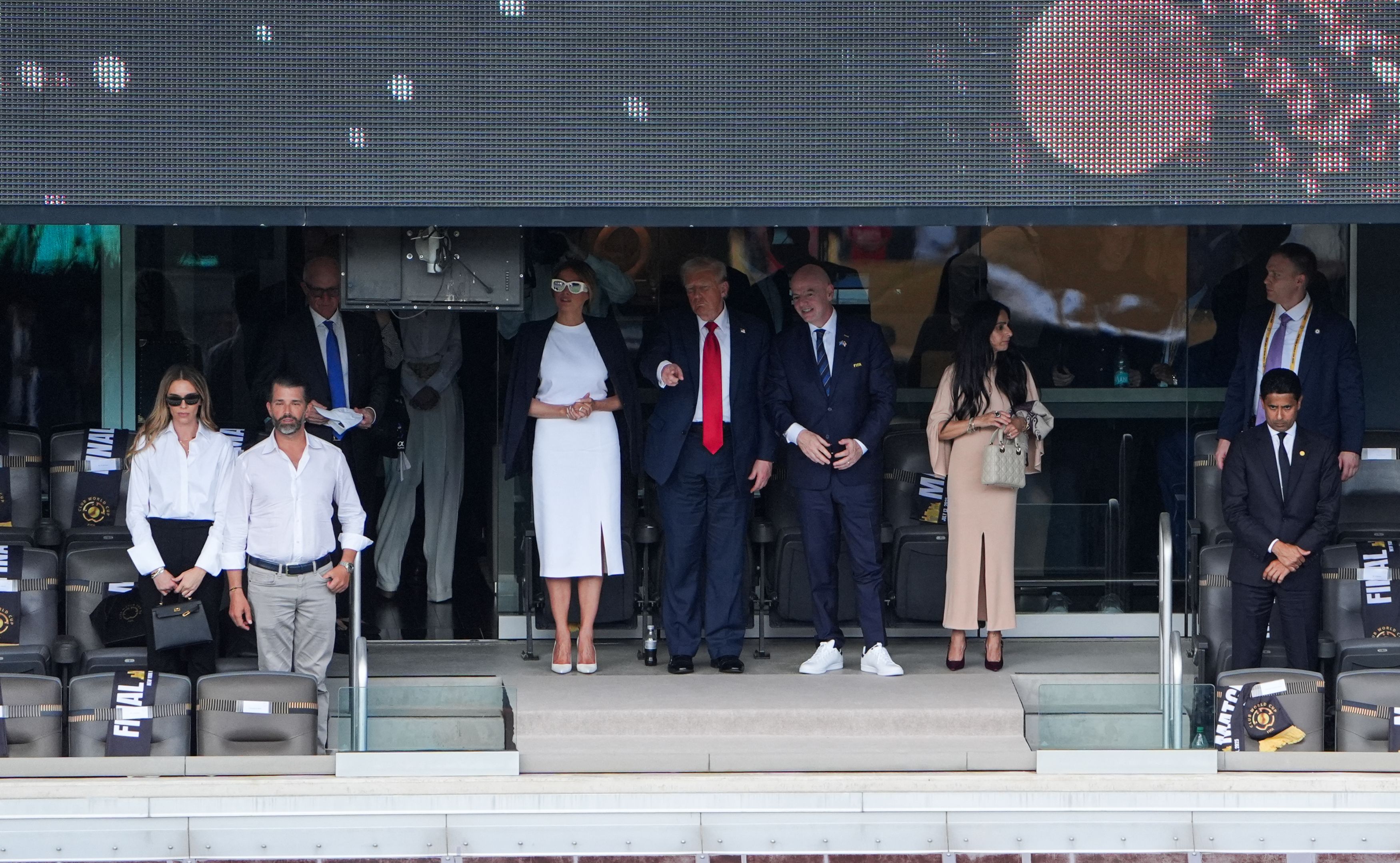 Melania Trump a atras din nou toate privirile. Cum a apărut în tribune la finala Campionatului Mondial al Cluburilor 2025