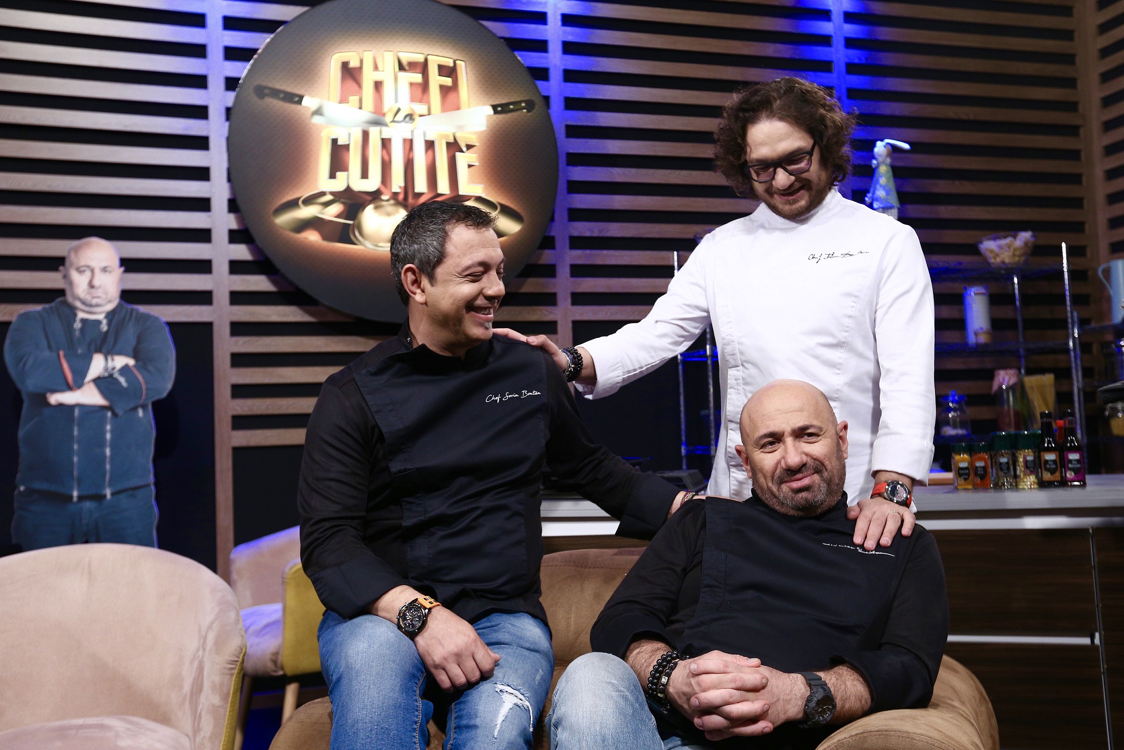 Chefii Bontea, Dumitrescu și Scărlătescu au început filmările  pentru un sezon special Chefi la cuţite - Familii la cuțite | FOTO