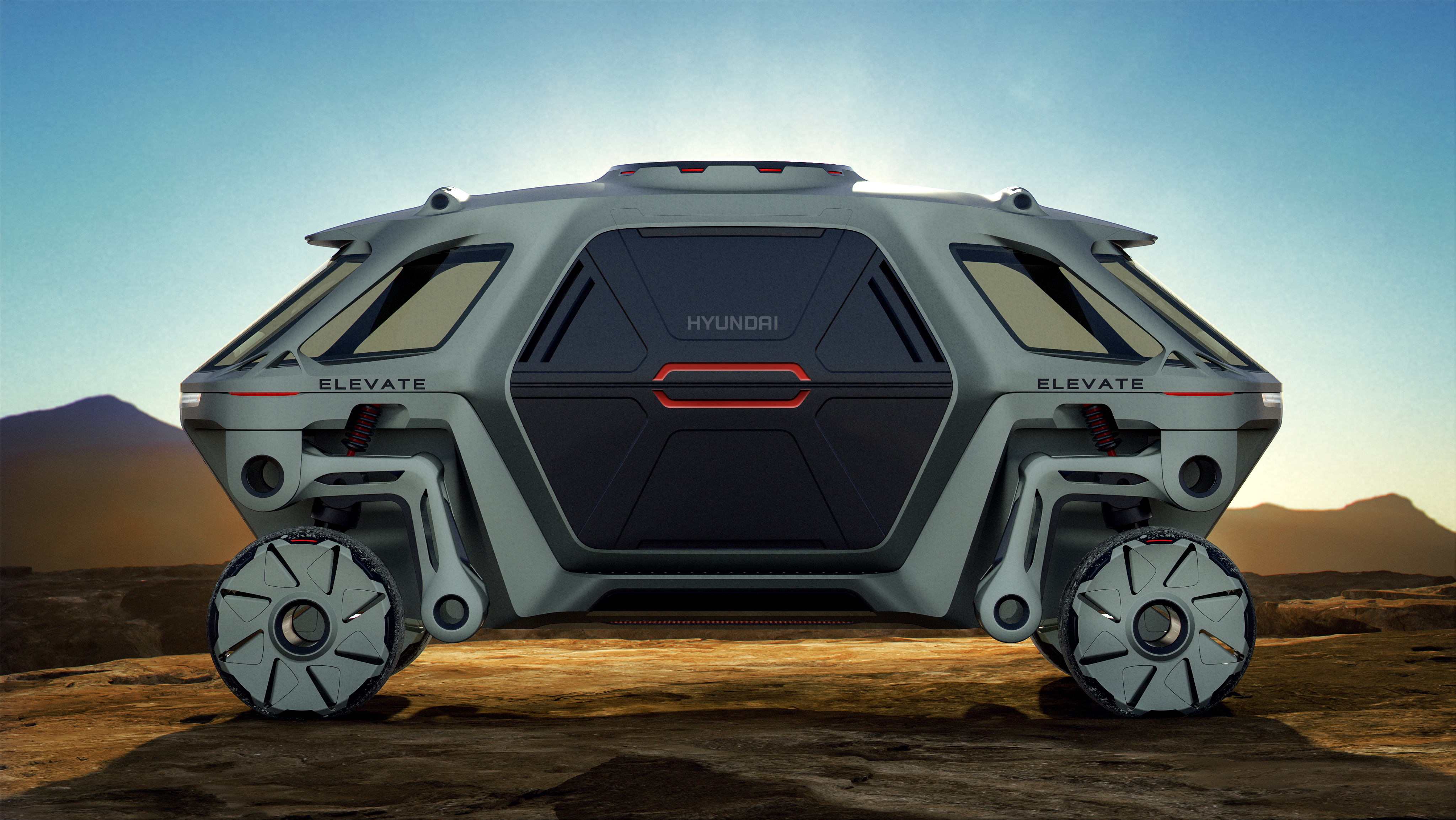 Hyundai a prezentat mașina cu picioare robotizate. Poate să pășească și să circule pe orice tip de teren. Cum arată conceptul SF / FOTO&VIDEO