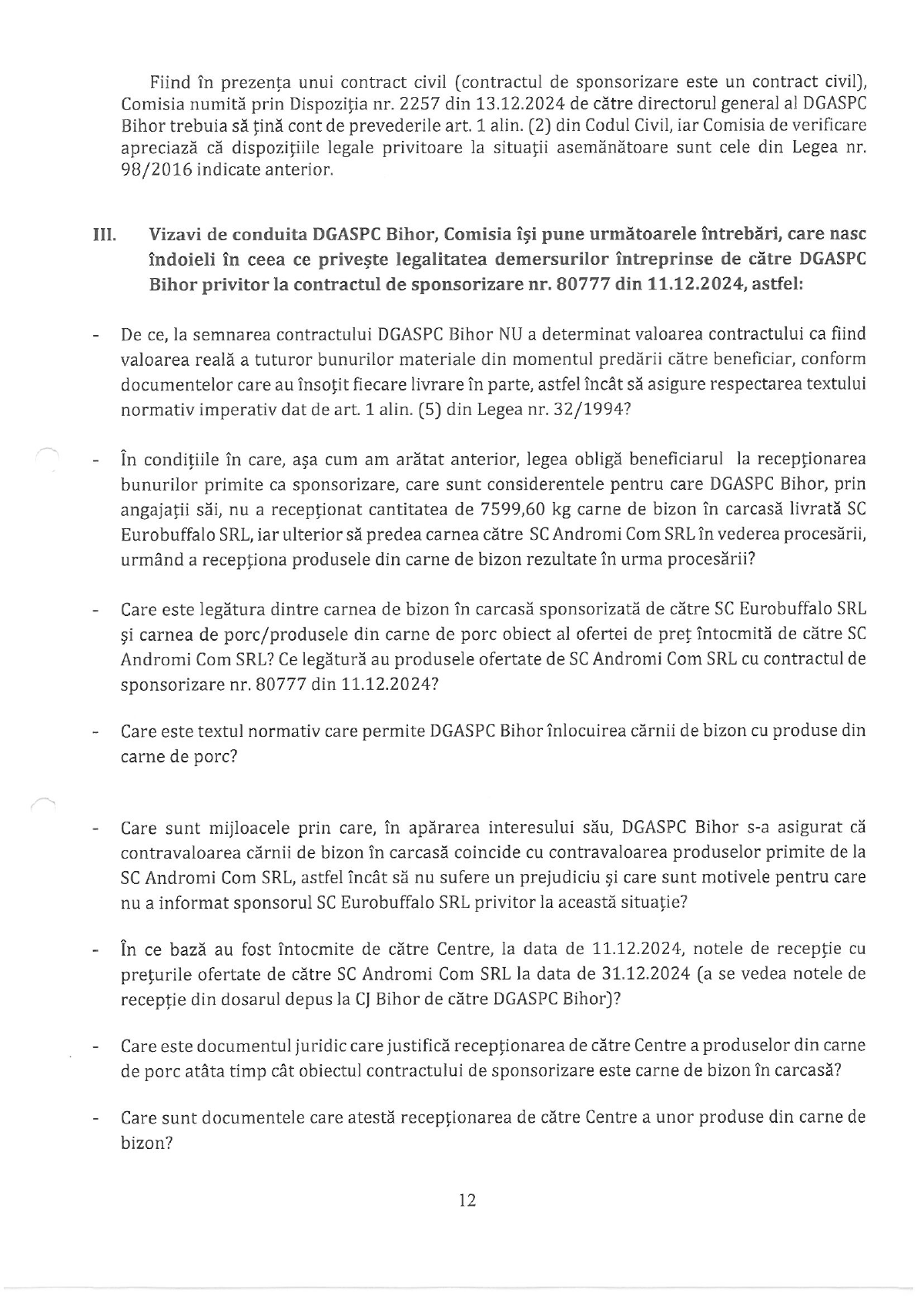 Scamatoriile șefului DGASPC Bihor, Lucian Călin Puia: a transformat bizonul donat în porc și le-a ascuns șefilor doi ani că are dosar penal