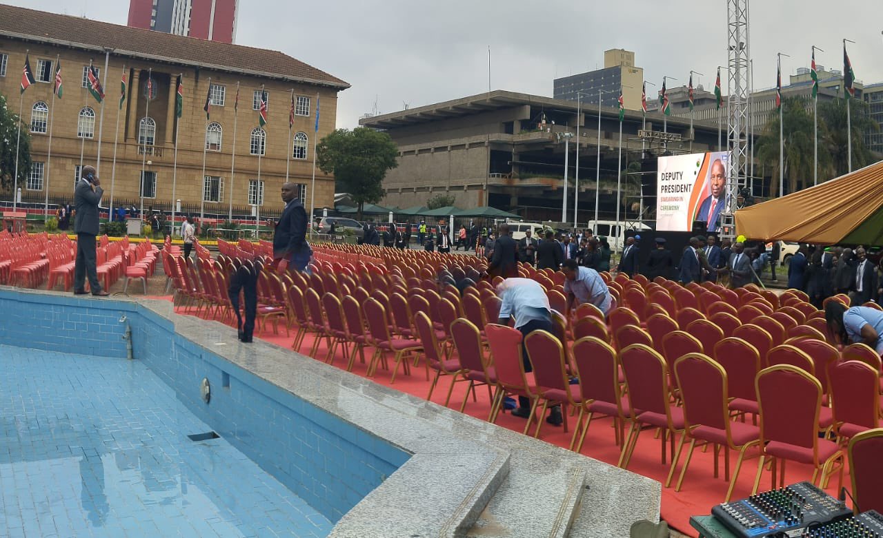 KICC transformed overnight for Deputy President's swearing-In