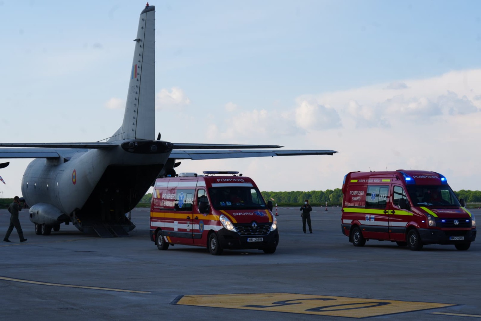 Explozie cu victime la o unitate militară din Botoșani: doi militari au fost răniți și vor fi duși în Belgia pentru îngrijiri medicale