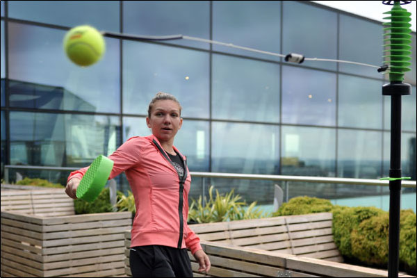 Halep joacă și se joacă la Birmingham. Meciul de dublu, suspendat / GALERIE FOTO&VIDEO